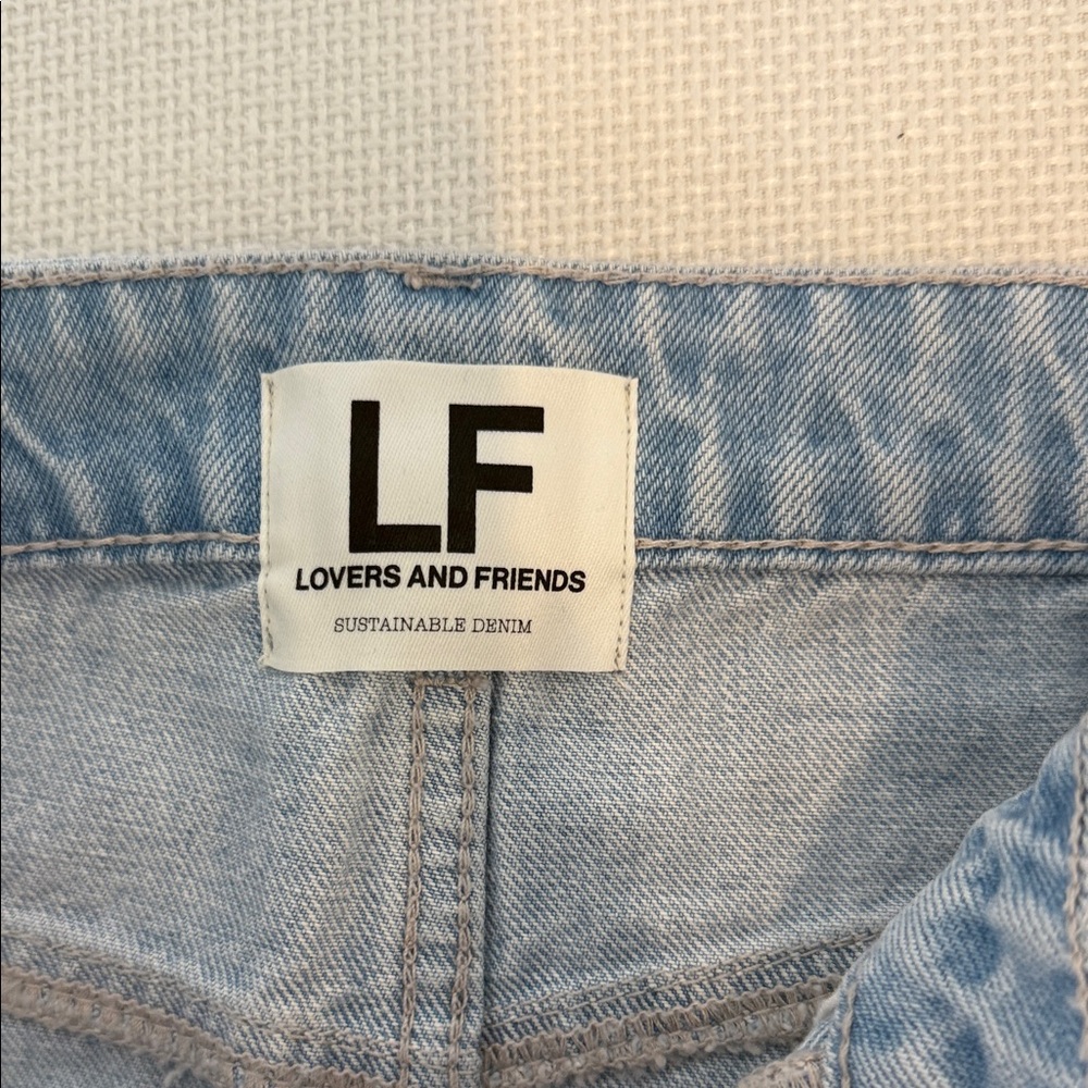 Lovers + Friends Light Blue Mini Skirt - Picture 4 of 6